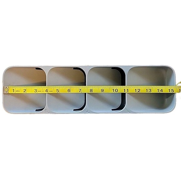 Joseph Joseph Drawerstore Gray Compact Cutlery Organizer Kitchen Drawer Tray - Picture 3 of 5